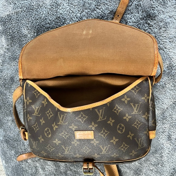 Louis Vuitton Saumur 30 Crossbody Double Saddle Brown Messenger - Picture 4 of 16